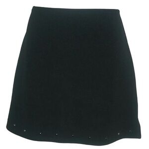 Star C.C.C. Skirt Vintage 90's Black Studded Mini y2k Rock Goth ALT egirl Grunge